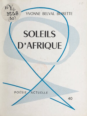 cover image of Soleils d'Afrique